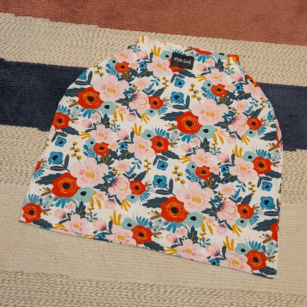 Milk Snob Floral All in One Carseat Nursing Cover